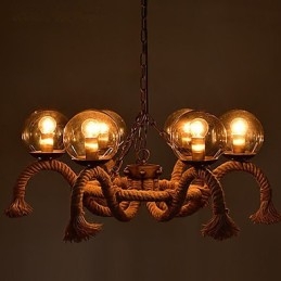 Chandelier Mini Style Vintage Metal
