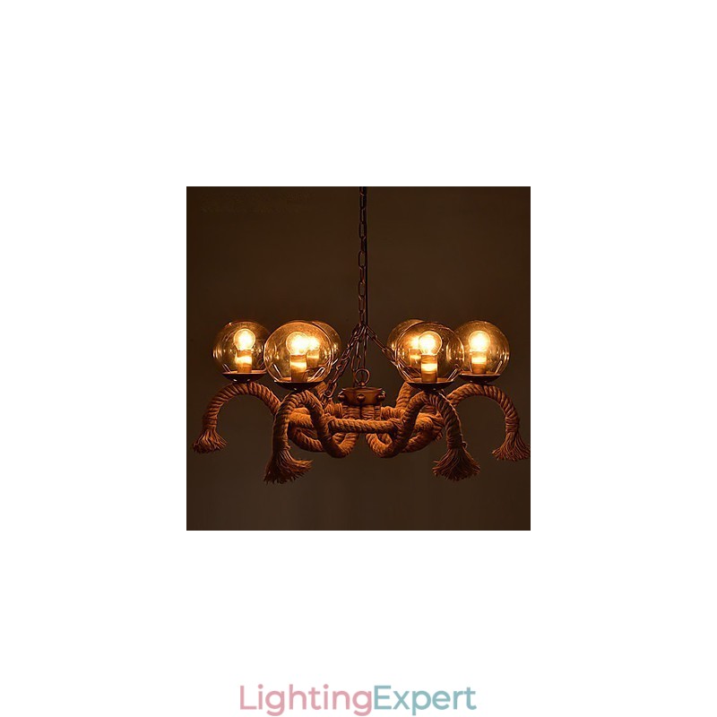 Chandelier Mini Style Vintage Metal