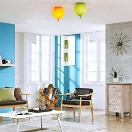 Flush Mount Modern Contemporary Globe Metal