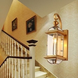 Wall Sconces Mini Style Traditional Classic Metal
