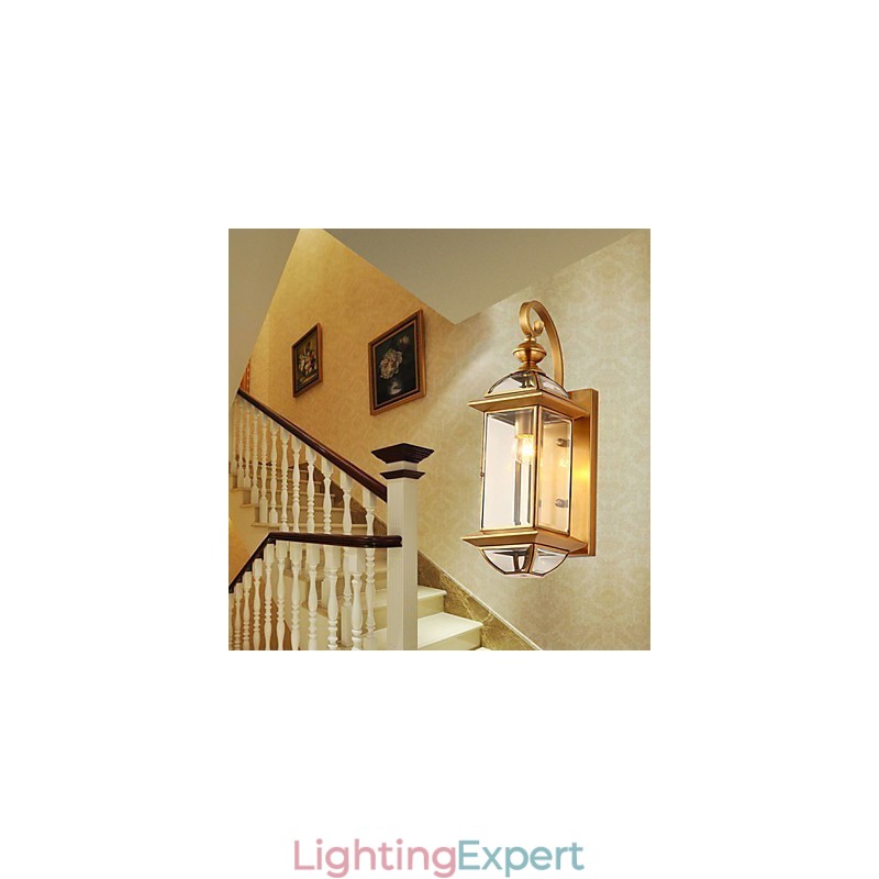 Wall Sconces Mini Style Traditional Classic Metal