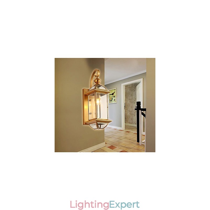 Wall Sconces Mini Style Traditional Classic Metal