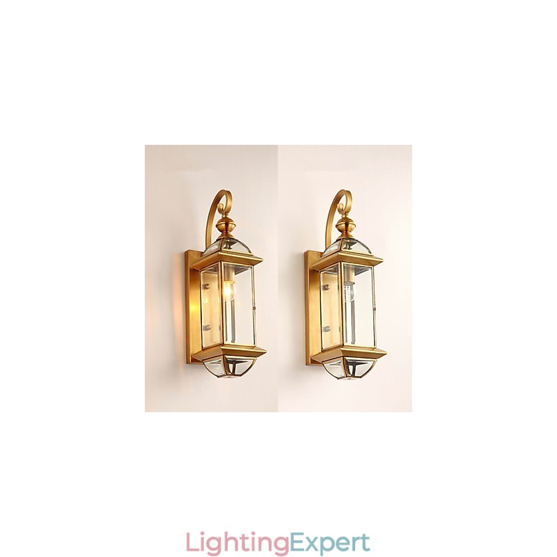 Wall Sconces Mini Style Traditional Classic Metal