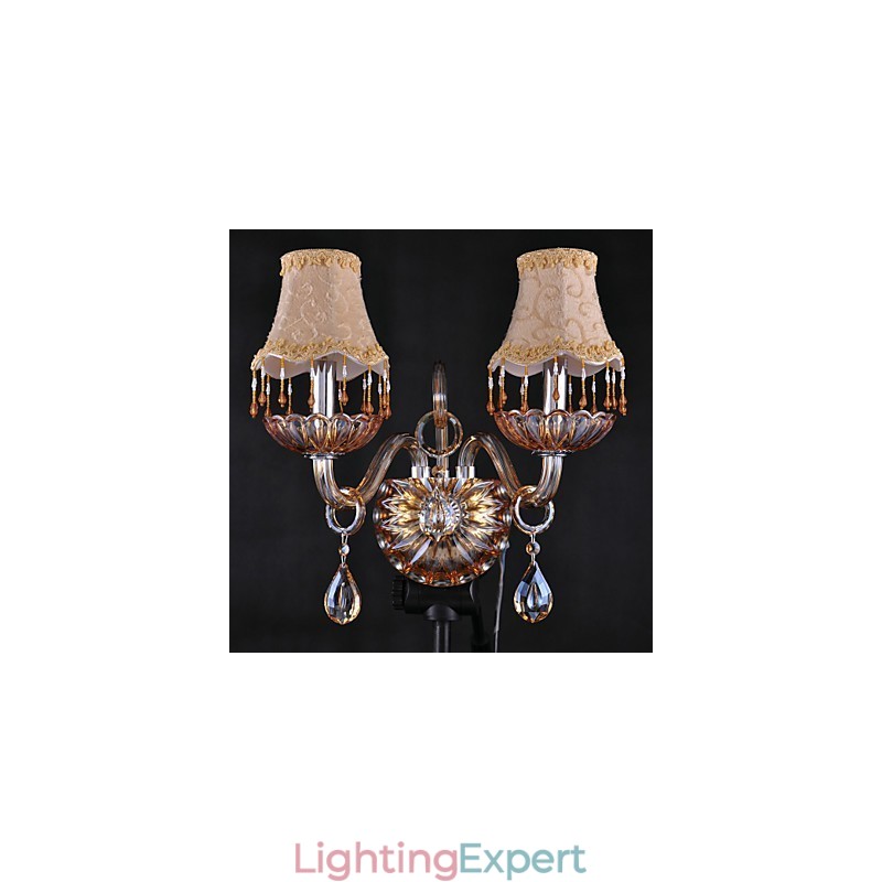 Mini Wall Lights Modern Silver Chrome Metal