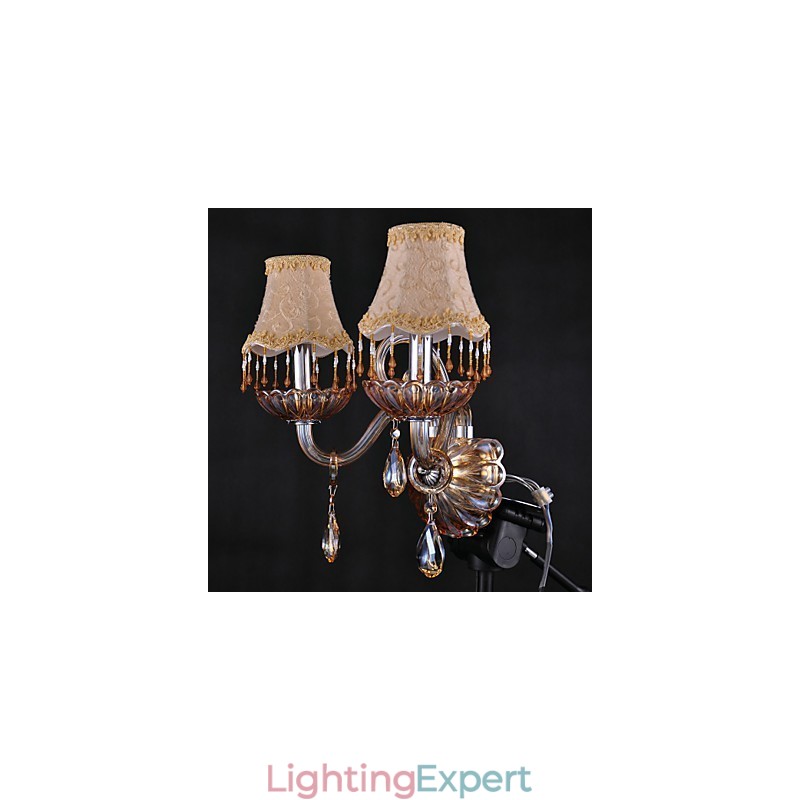 Mini Wall Lights Modern Silver Chrome Metal