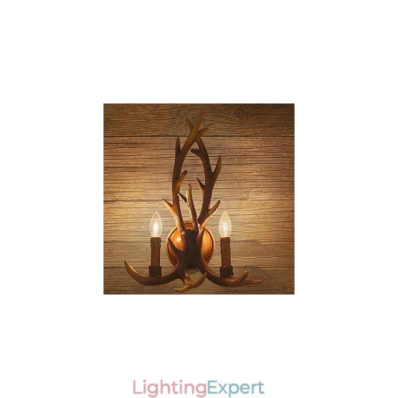 Wall Sconces Mini Style Traditional Classic Resin