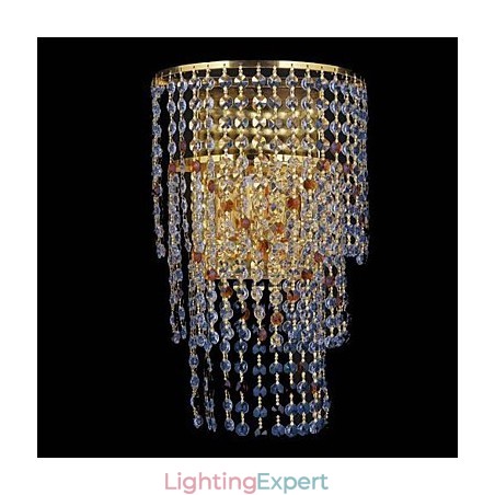 Crystal Wall Sconces Modern Contemporary Metal Crystal Wall Sconces Modern Contemporary Metal