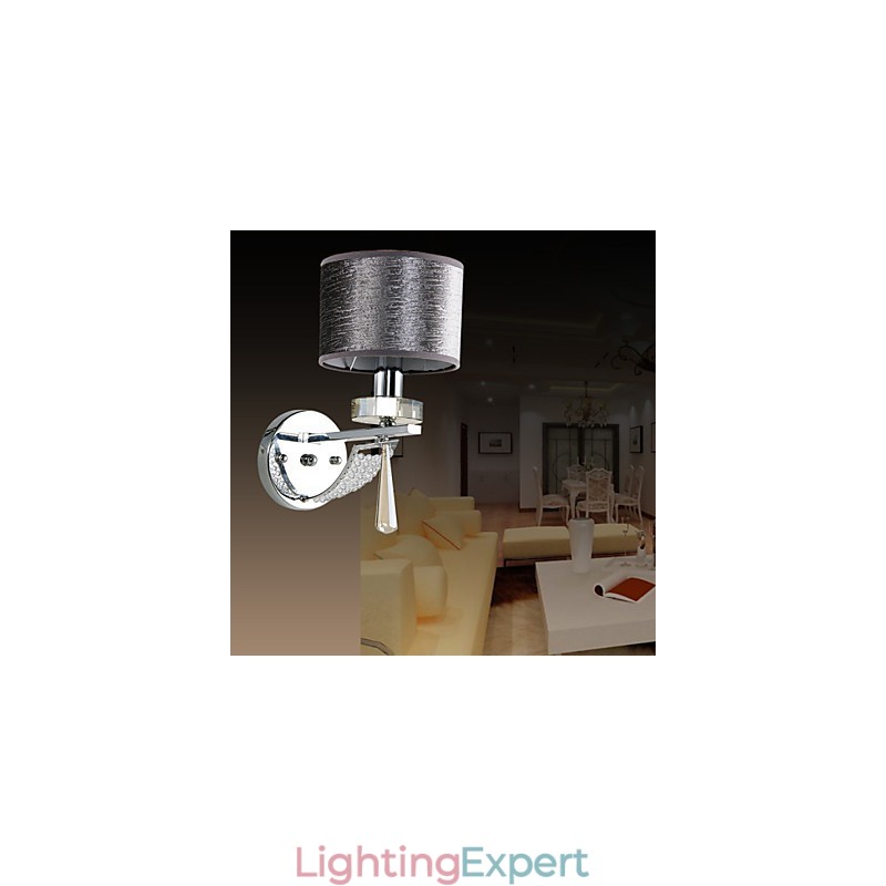 Crystal Wall Sconces Modern Contemporary Metal