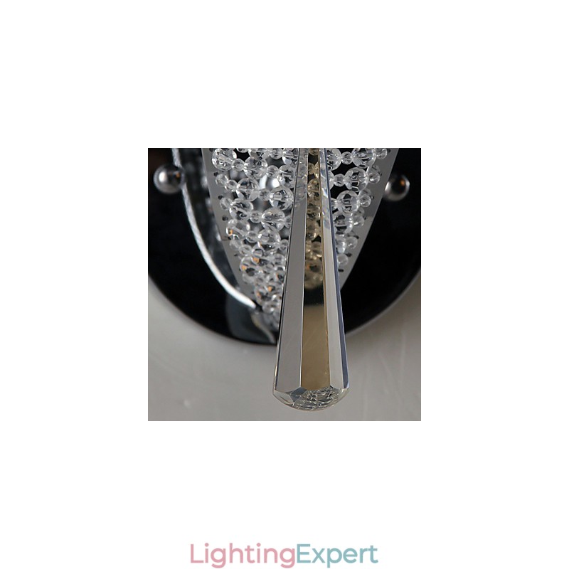 Crystal Wall Sconces Modern Contemporary Metal