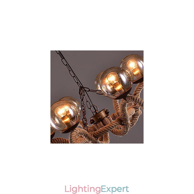 Chandelier Mini Style Vintage Metal