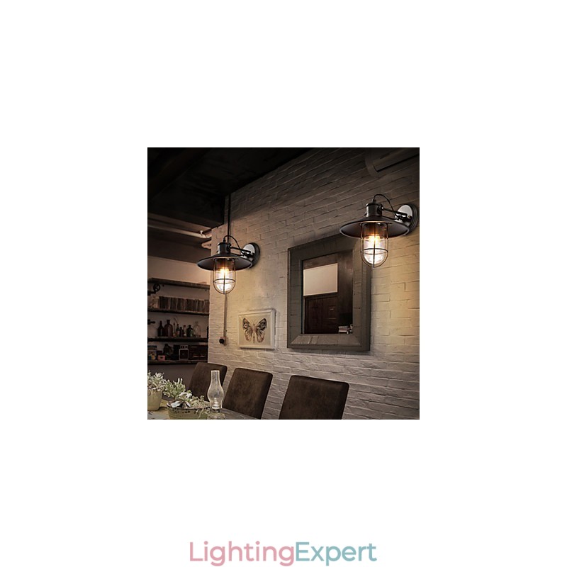 Wall Sconces Mini Style Metal