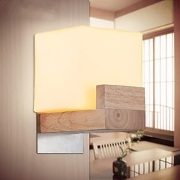 Wall Sconces Mini Style Traditional Classic Wood Bamboo