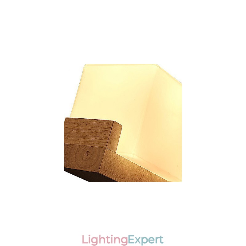 Wall Sconces Mini Style Traditional Classic Wood Bamboo