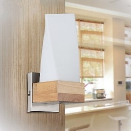 Wall Sconces Mini Style Traditional Classic Wood Bamboo