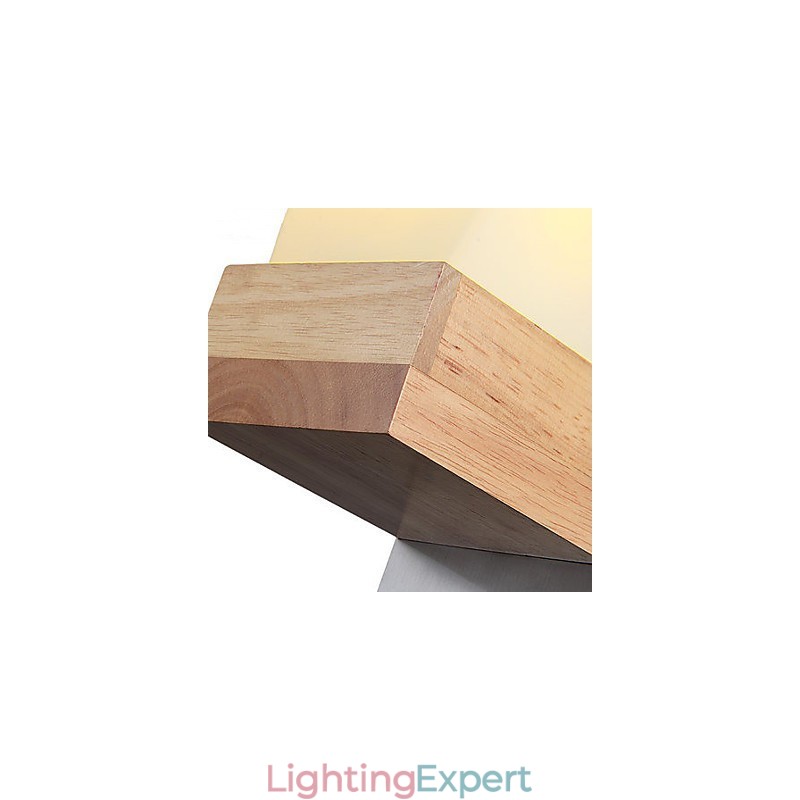 Wall Sconces Mini Style Traditional Classic Wood Bamboo