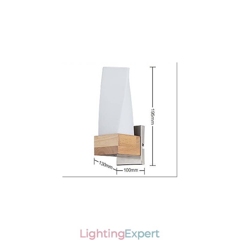 Wall Sconces Mini Style Traditional Classic Wood Bamboo