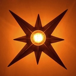 Brief Five Pointed Star Lighting Personalized Modern Wall Light Child Housing Lamps