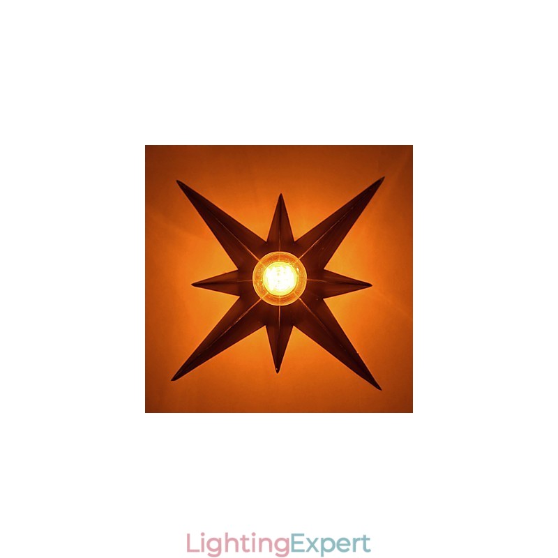 Brief Five Pointed Star Lighting Personalized Modern Wall Light Child Housing Lamps