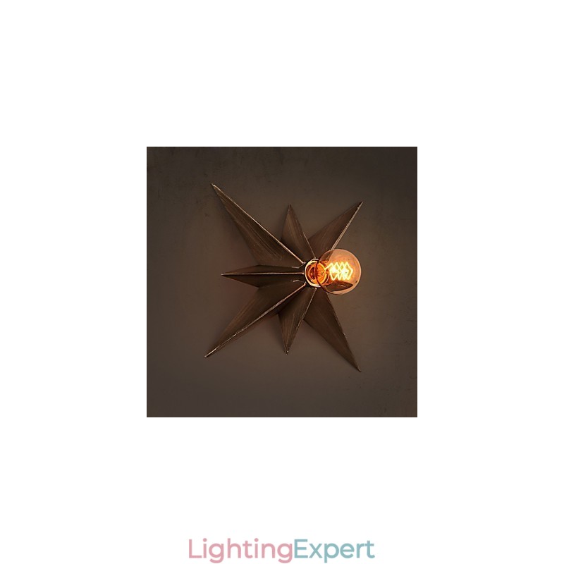 Brief Five Pointed Star Lighting Personalized Modern Wall Light Child Housing Lamps