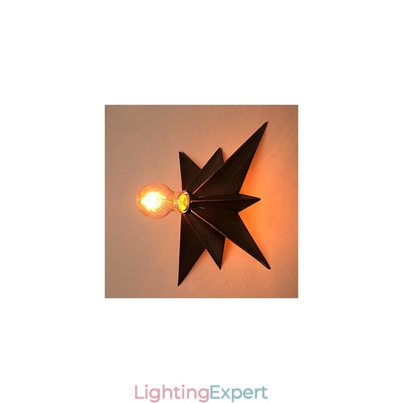 Brief Five Pointed Star Lighting Personalized Modern Wall Light Child Housing Lamps