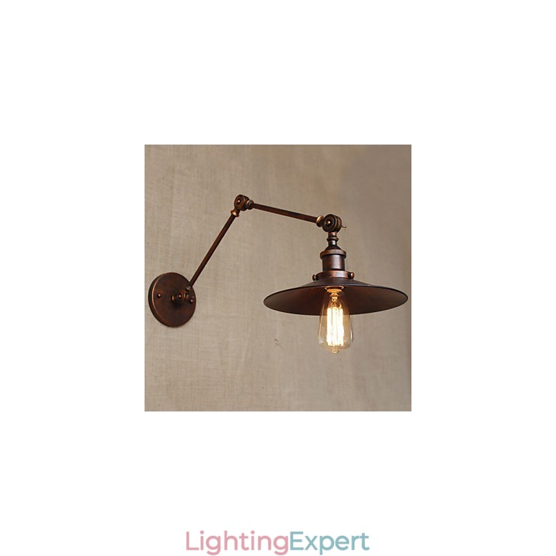 Wall Sconces Swing Lights Reading Wall Lights Mini Style Rustic Lodge Metal