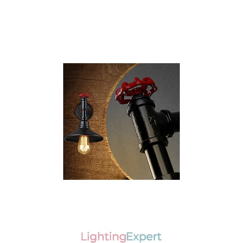 Mini Wall Light 1 Light Concise Cream Iron