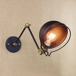 Wall Sconces Swing Lights Reading Wall Lights Mini Style Rustic Lodge Metal