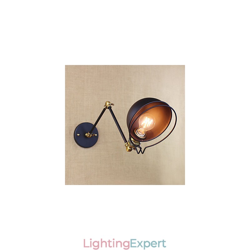 Wall Sconces Swing Lights Reading Wall Lights Mini Style Rustic Lodge Metal