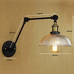 Wall Sconces Swing Lights Reading Wall Lights Mini Style Rustic Lodge Metal