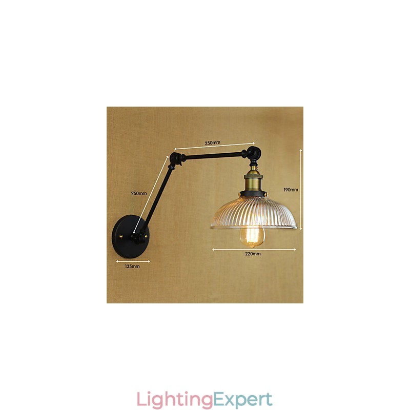 Wall Sconces Swing Lights Reading Wall Lights Mini Style Rustic Lodge Metal