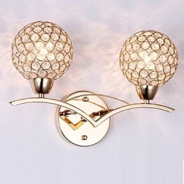 Wall Sconces Reading Wall Lights Crystal Mini Style Modern Contemporary Metal