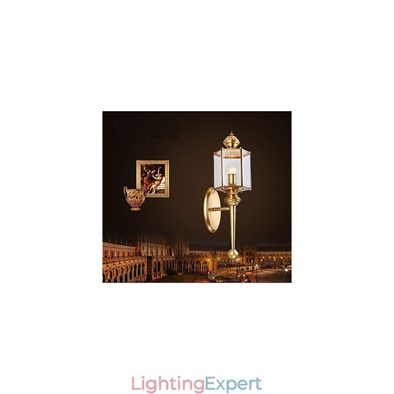Garden Lamp Full Copper Lamp Outdoor Lamp Waterproof Lamp B