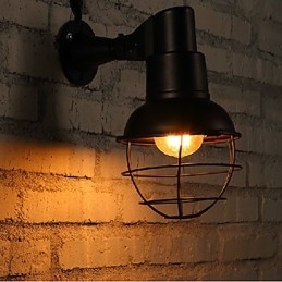 Mini Style Wall Sconces Rustic Lodge Metal