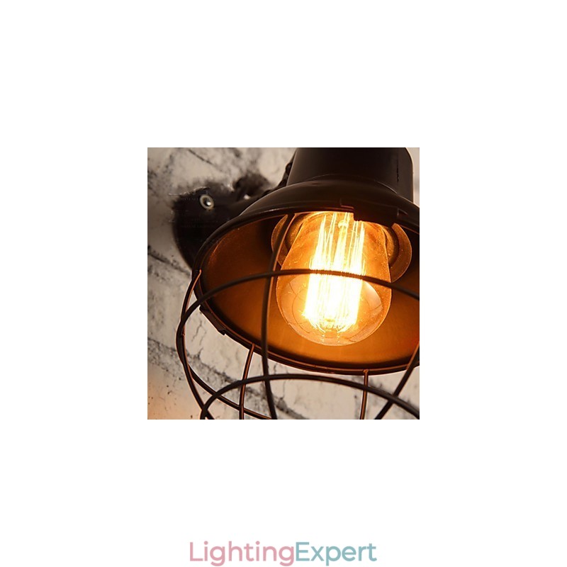 Mini Style Wall Sconces Rustic Lodge Metal