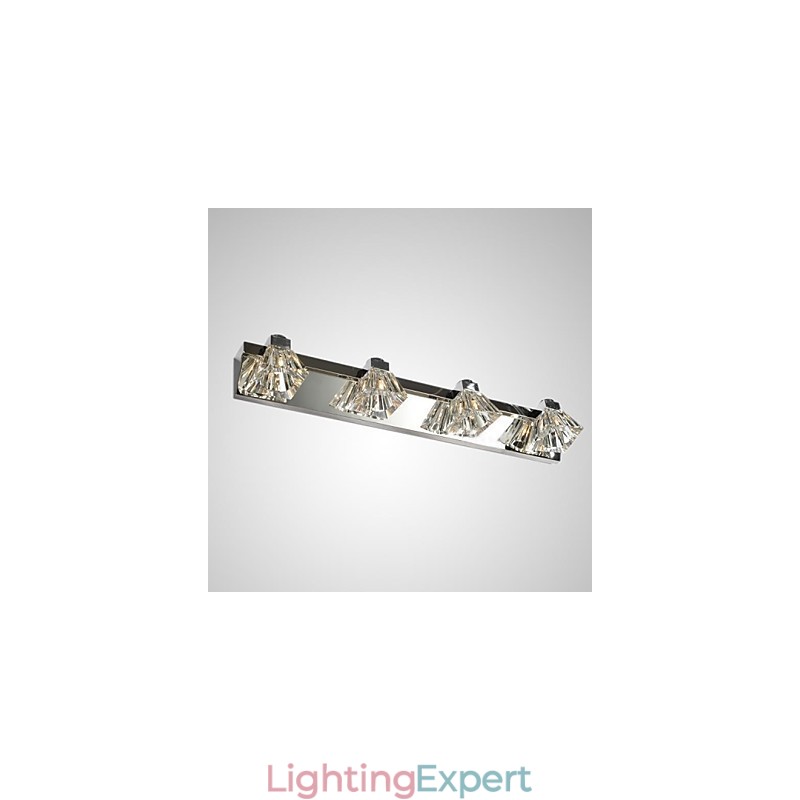 Crystal Wall Sconces Modern Contemporary G4 Metal