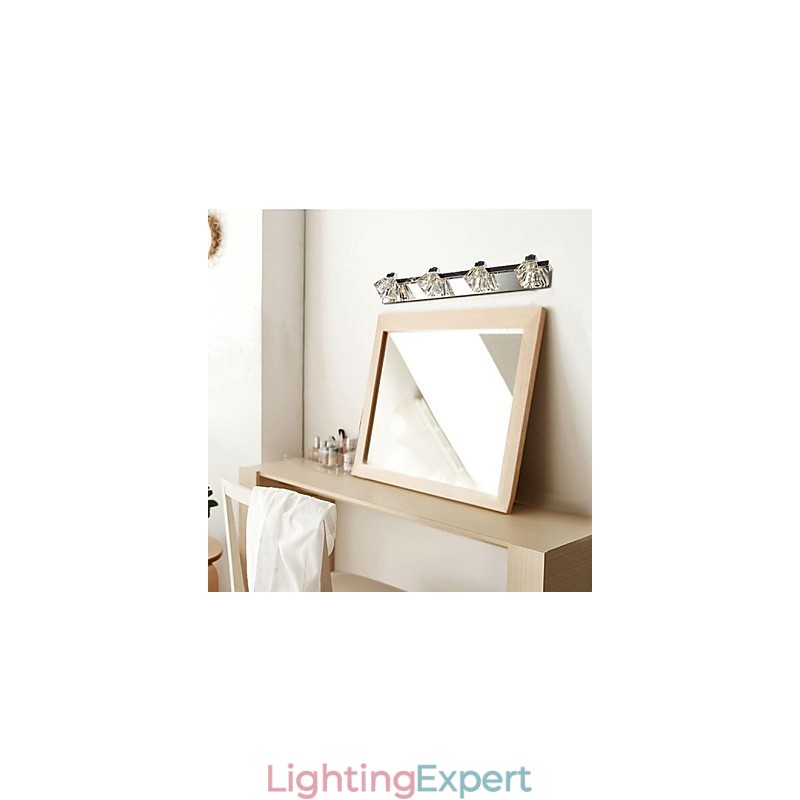 Crystal Wall Sconces Modern Contemporary G4 Metal