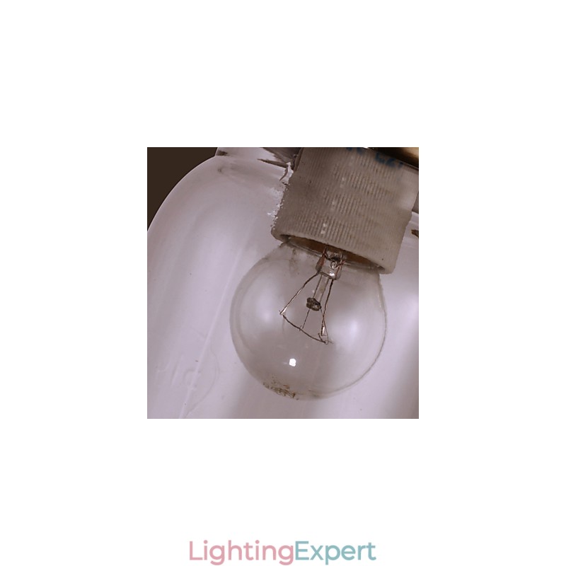 Rustic Wall Light In Bottle Shape