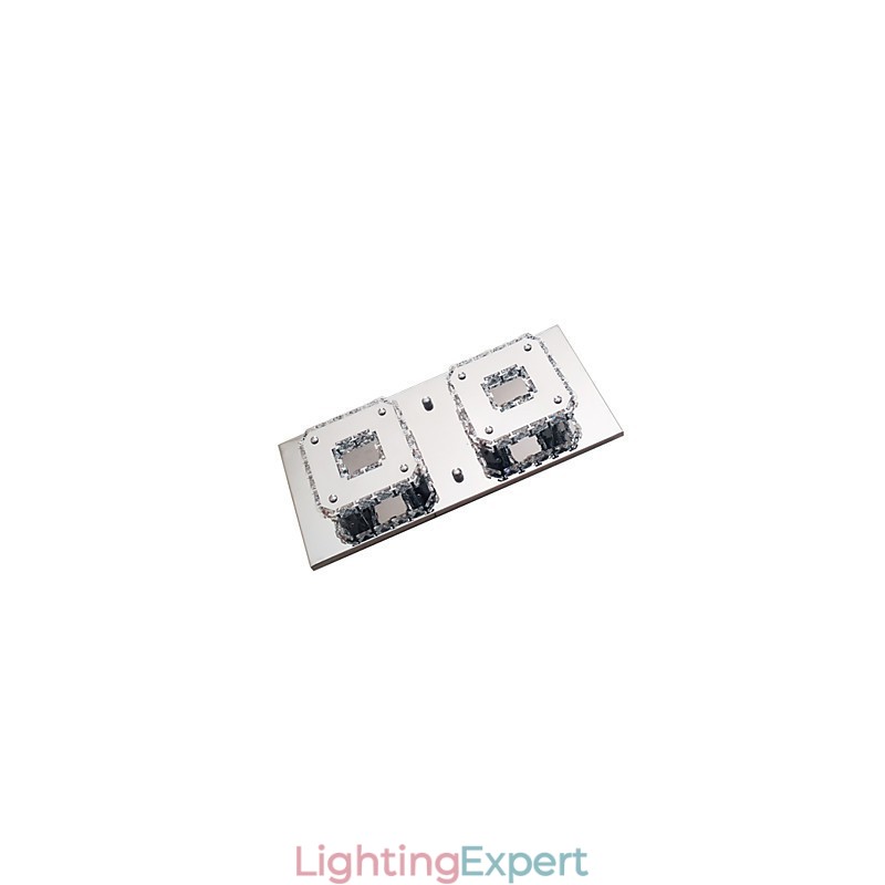 Modern Contemporary Electroplated Metal Flush Mount