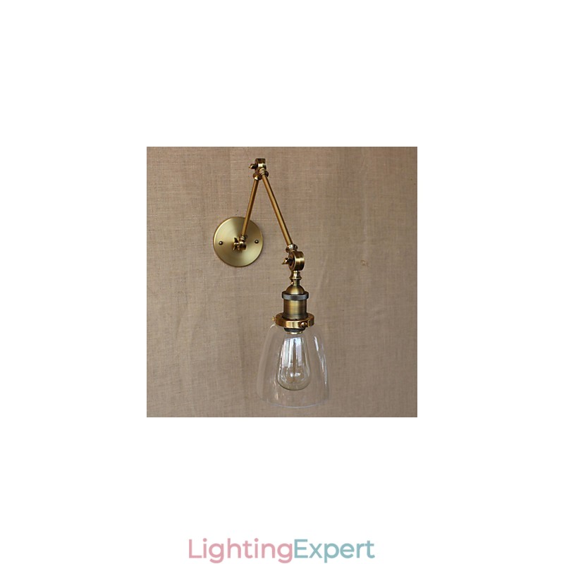 Retro Vintage Exclusive Hotel Lobby Bedroom Bedside RACK Antique Bronze Decorative Wall Sconce