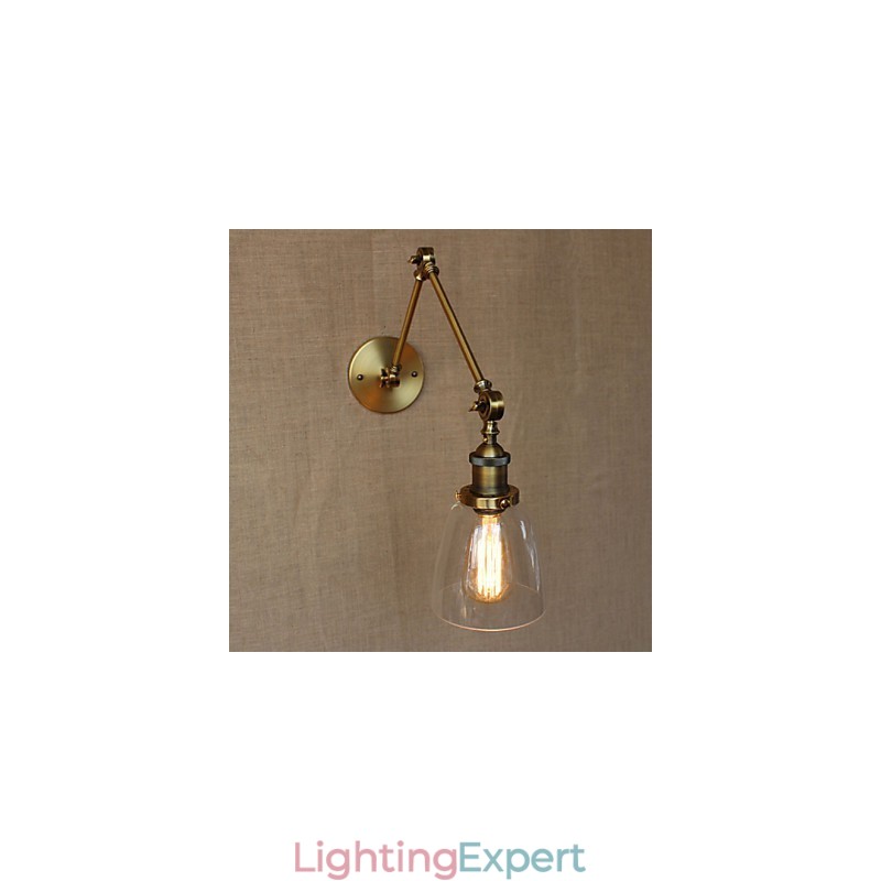 Retro Vintage Exclusive Hotel Lobby Bedroom Bedside RACK Antique Bronze Decorative Wall Sconce