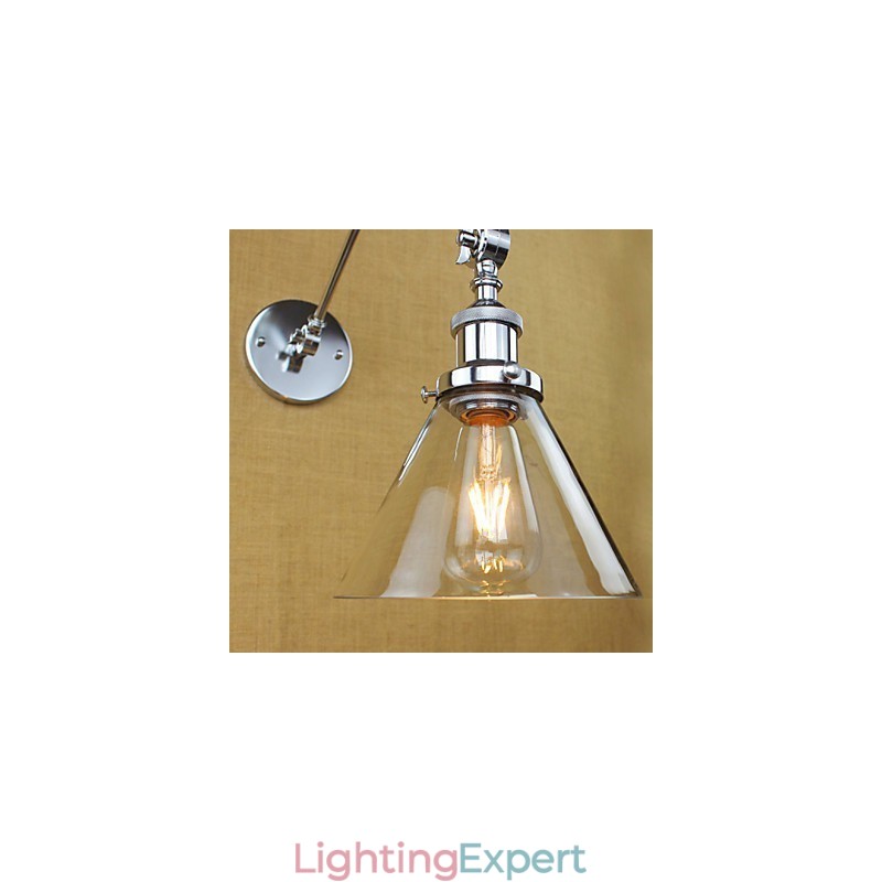 Silver Mediterranean Village complex decorative wall sconce