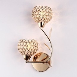 Wall Sconces Reading Wall Lights Crystal Mini Style Modern Contemporary Metal