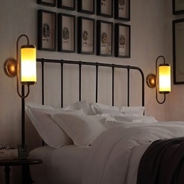 Contracted And Contemporary American Country Restoring Ancient Ways Candlestick Wall Lamp Lights