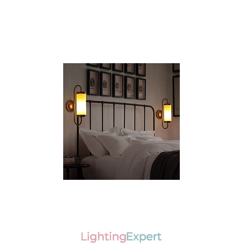 Contracted And Contemporary American Country Restoring Ancient Ways Candlestick Wall Lamp Lights