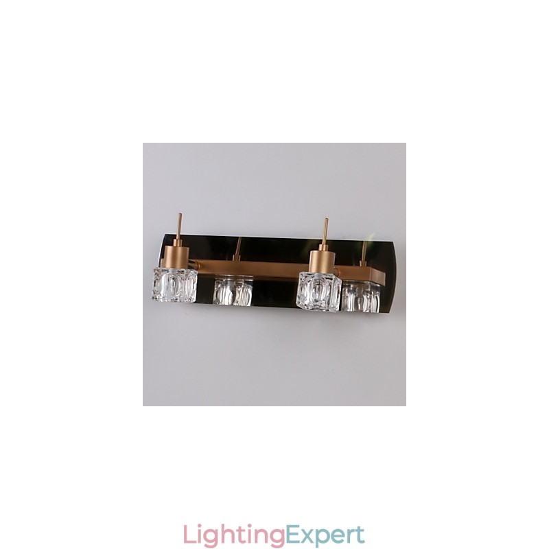 Crystal Bathroom Lighting Modern Contemporary G4 Metal