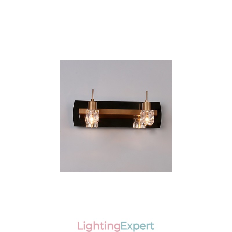 Crystal Bathroom Lighting Modern Contemporary G4 Metal