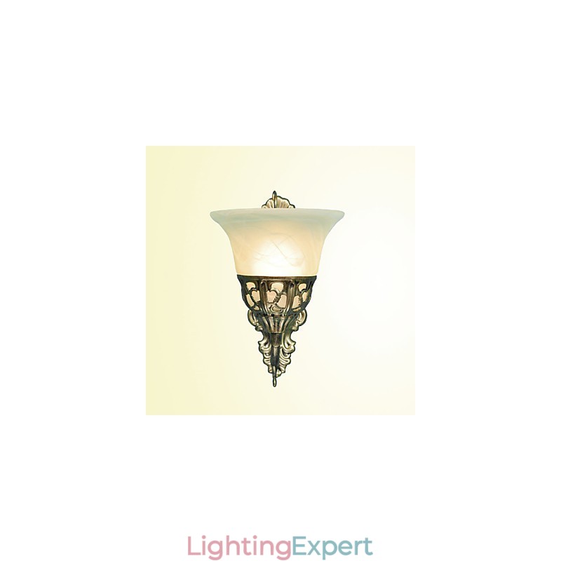 European Wall Lamps Metal Material Plating Bronze Lighting With Bedside Living Room Front Mirror Balcony Lamp