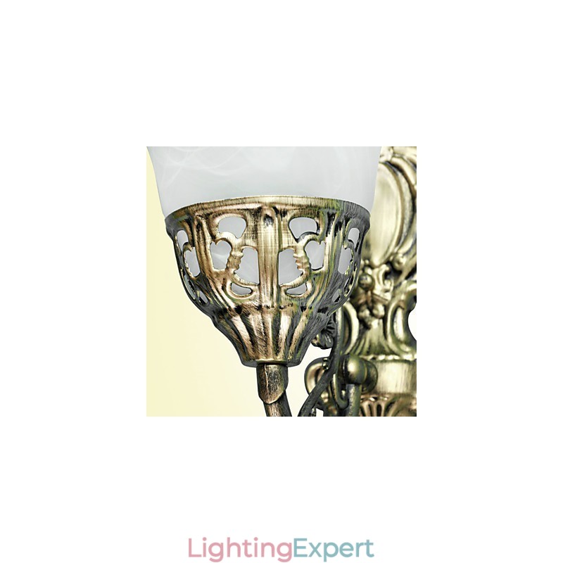 European Wall Lamps Metal Material Plating Bronze Lighting With Bedside Living Room Front Mirror Balcony Lamp