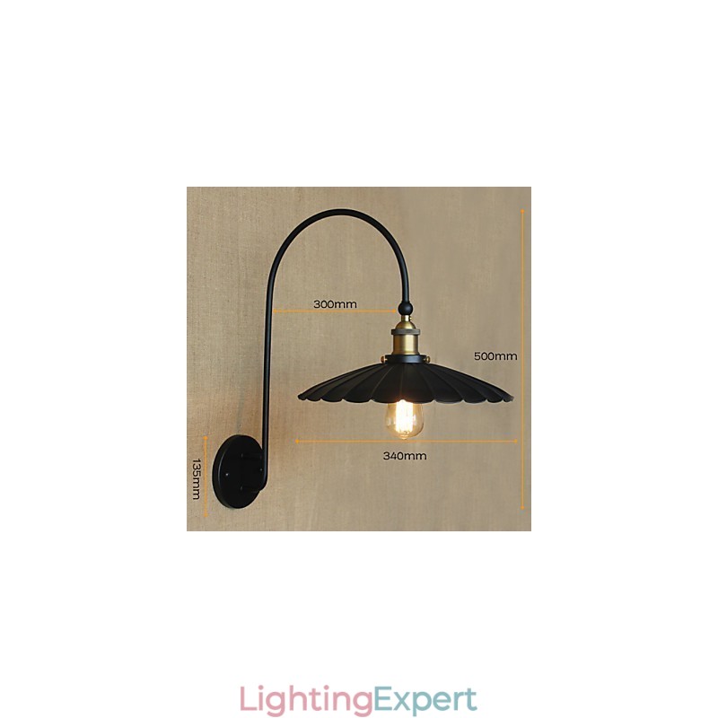 Wall Sconces Bathroom Lighting Outdoor Wall Lights Reading Wall Lights Traditional Classic Metal
