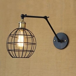 Wall Sconces Swing Lights Reading Wall Lights Mini Style Rustic Lodge Metal